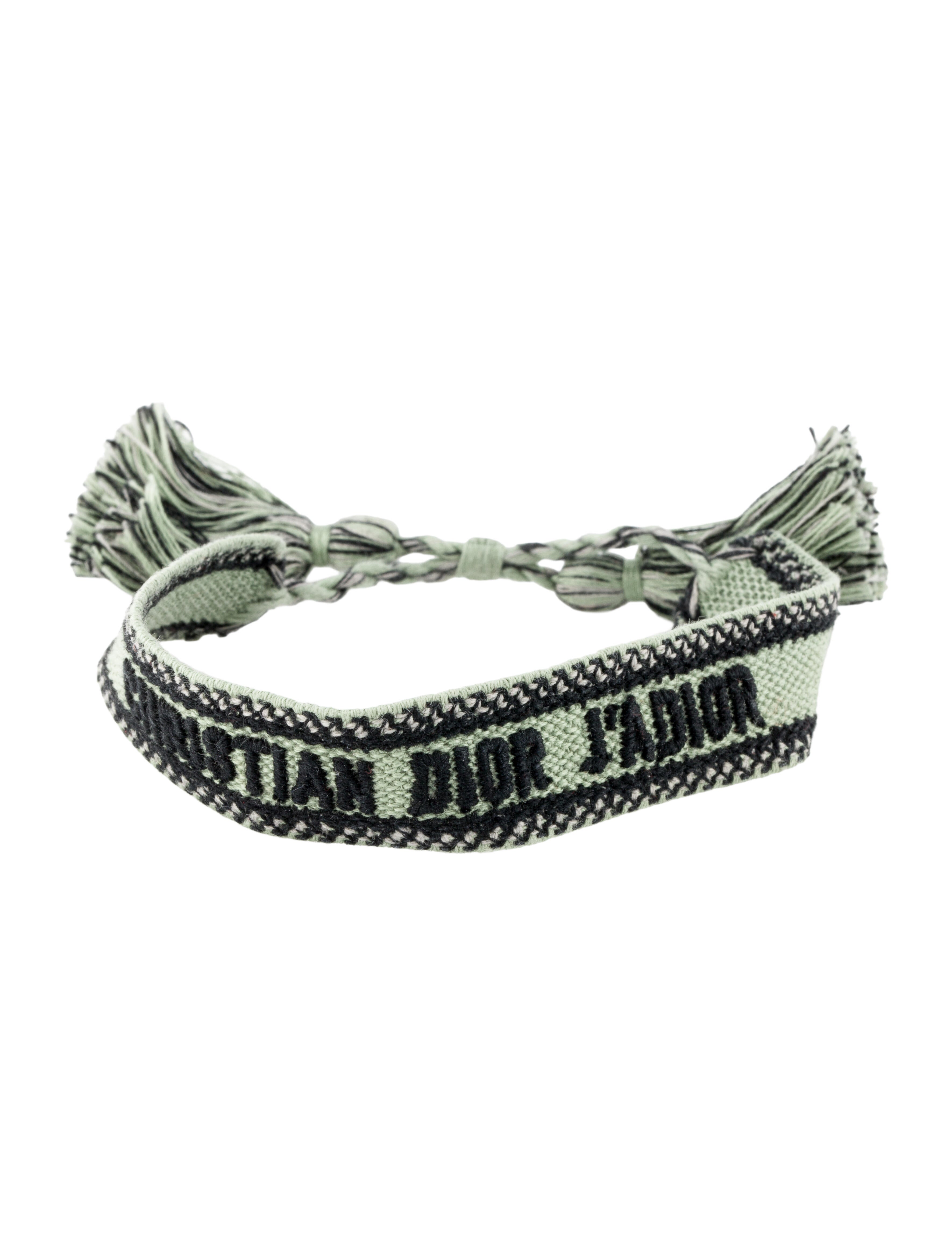 Christian Dior Friendship Wrap Bracelet